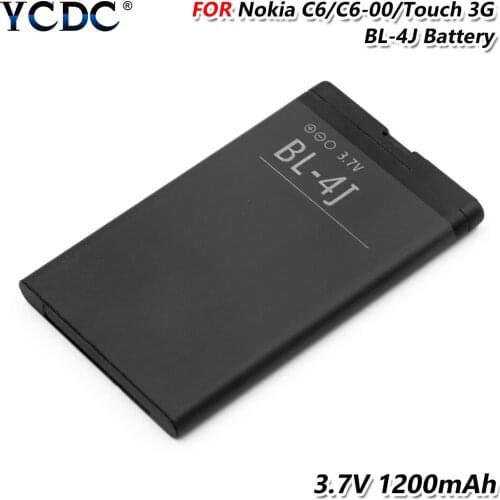 3.7V 1200mAh BL-4J BL 4J BL4J Rechargeable Lithium Phone Battery For Nokia Lumia 620 C6 C6-00 Touch 3G C6 C6-00 Touch 3G