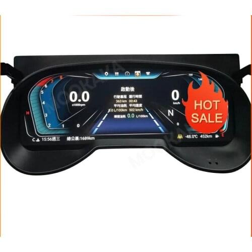 Android 9.0 Car LCD Cluster Instrument Multimedia Dashboard Modification For Toyota RAV4 RAV 4 2019 2020 GPS Navigation Player