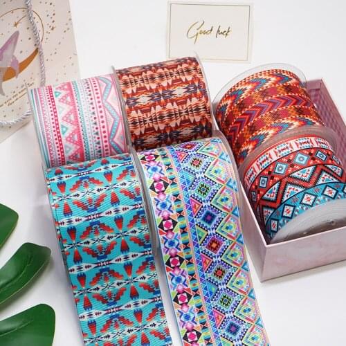 Free shipping 3 inch 4th of July Cartoon Printed Grosgrain Ribbon Craft Suppliers 53478