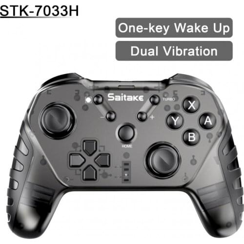 STK Wireless Joystick For NS Switch Pro Controller Switch Remote Gamepad Joystick Regemoudal Wireless Dual Vibration Controller