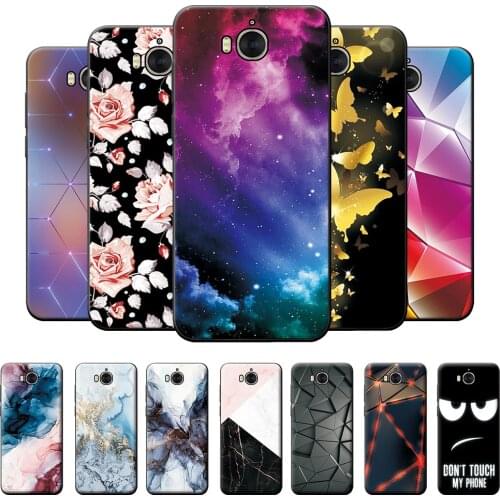 For Huawei Y6 2017 Case on Huawei Y6 2017 Silicone Cover Case For Huawei Y6 2017 Soft TPU Back Cover Protective Case on Y6 2017