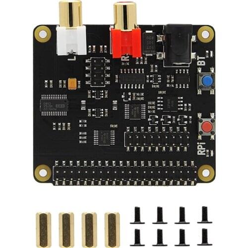 For Raspberry Pi HiFi DAC HAT PCM5122,for Raspberry Pi 4B/3B+ X930 V1.3 HiFi DAC HAT with Power Management Function