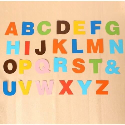 DUOFEN METAL CUTTING DIES alphabet 26pcs capital lowercase letters numbers stencil DIY Scrapbook Paper Album 2018 new