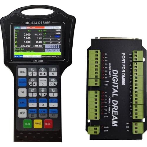 Heat! m150 CNC handle motion controller DM500 3/4 axis 500KHz pulse U disk to read G-CODE, used for stepping motor CNC engraving