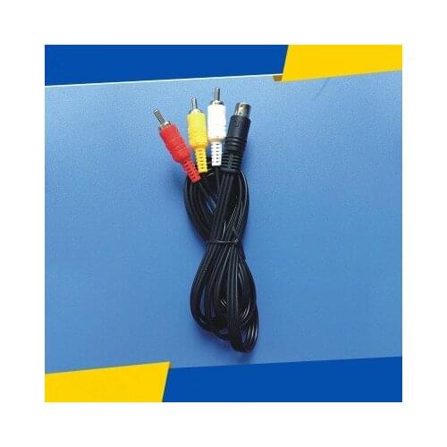 Good quality 3RCA Audio Video AV Cable Cord for Sega Saturn