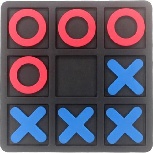 Tic-Tac-Toe Game Set Game Educational Tabletop Family Game Toys For Home Educational Puzzles For Kids Ages 3-5 And Adults