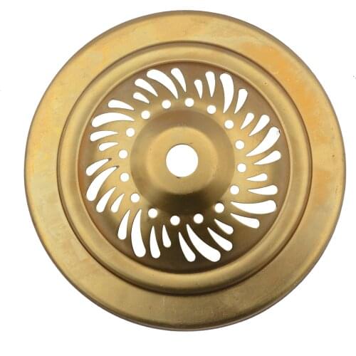 Round Vented Brass Vase Cap for Lamp-Unfiished Brass Dia 4INCH(10CM) 10pcs/lot