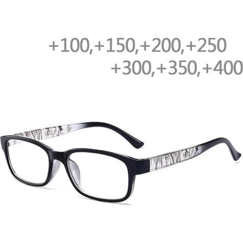 Diopter +1.0 +1.5 +2.0 +2.5 +3.0 +3.5 +4.0 Retro Reading Glasses Antifatigue Computer Eyewear Ultralight Presbyopia Eyeglasses