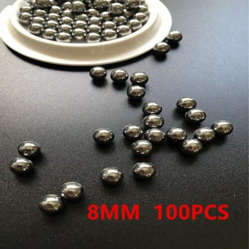 Wholesale 5/16" (8mm) Steel Balls Hunting Slingshot Stainless AMMO outdoor Free Shipping 100pcs/lot