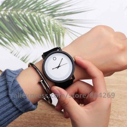 Wholesale No Logo Women Wrist Watch Casual Quartz Leather Band New Strap Dress Watch Ladies Analog Wristwatch