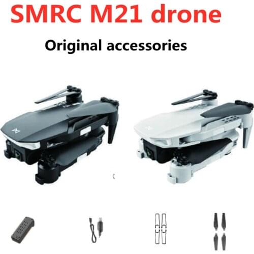 M21 Drone Original Accessories 7.4V 1400mAh Battery Propeller Blade USB Charging Line Accessories For SMRC M21 drone spare parts