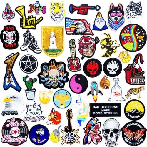 Honeybee Leopard Patches Cloth Mend Decorate Sew On Patch Clothes Apparel Sewing Decoration Applique Badges Musical Instruments