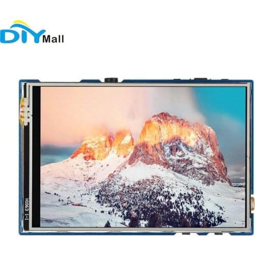 Waveshare Overall Evaluation Board For Raspberry Pi Pico 3.5inch Touch Screen 65K Colorful LCD Display Misc Onboard Components