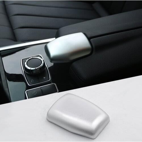 Aluminum Alloy Armrest Storage Box Cover For Mercedes Benz E Class W212 E180L E200L E260L CLS260 2012-2015 Car Styling Accessory
