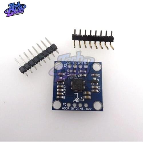 LSM303DLH HM55 Three Axis Electronic Compass Acceleration Module 3-5V GY-51 LSM303 LSM303D