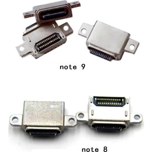 50pcs Charge charger Charging USB dock Socket Jack port connector For Samsung Galaxy note 8 note8 N950 note 9 note9 N960 plug
