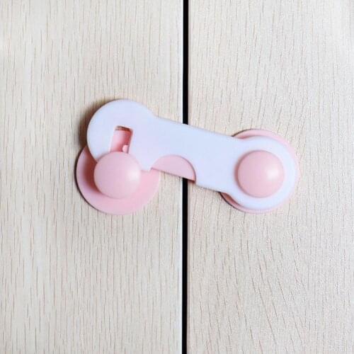 Protective Lock Easy to Install Child Protection 3 Colors Baby Protective Lock for Wardrobe