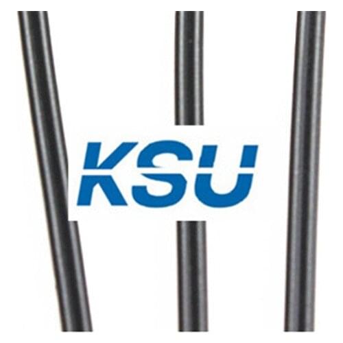 22AWG UL1007 2P 2Pin 2-Pin Parallel Ribbon flat cable Environmental Electronic power wire 2 black