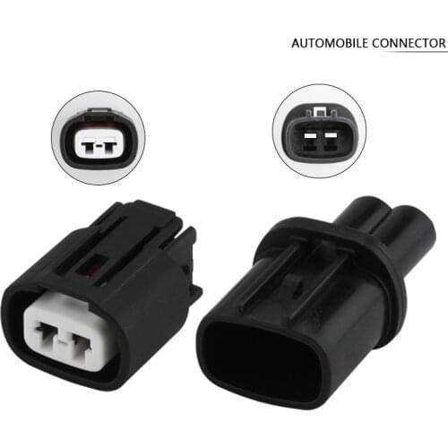 50/100 Set 2 Pin 6189-0706 ABS Sensor Plug Brake Induction Socket Waterproof Automotive Connector For Toyota