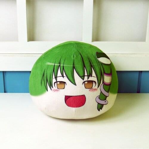 Anime TouHou Project Cosplay Plush Toys Kochiya Sanae Figure Doll Stuffed Yukkuri Pillow 30cm Cartoons Cushion For Gift