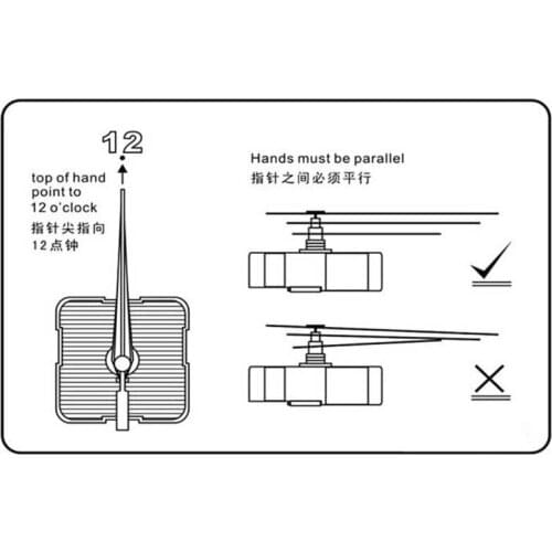 Silent Quartz Clock Movement Mechanism Hands Motor Kit DIY Replacement Repair U2JC