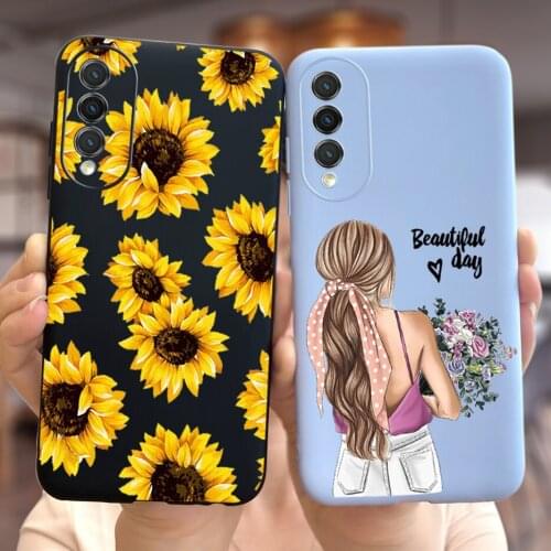 Honor X20 SE Case Colorful Flowers Soft Slim Funda Phone Cases For Huawei HonorX20 Se Honor X 20 SE Back Cover Shockproof Bumper