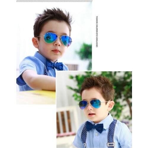 Kids Polarized Sunglasses Student Dark Glasses Classic Anti-ultraviolet Lense Fashion Eyeglass Driving