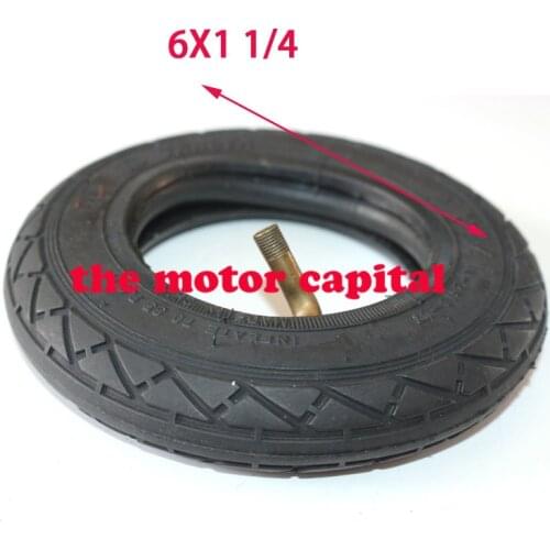 BEST 6X1 1/4 Hight Performance 150MM Scooter Inflation Wheel With Inner Tube Electric Scooter 6 Inch Pneumatic Tire