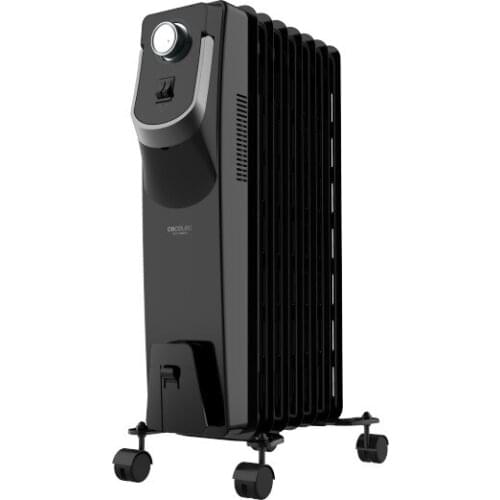 Oil-filled Radiator (7 chamber) Cecotec Ready Warm 5770 Space 360º 1500W Black