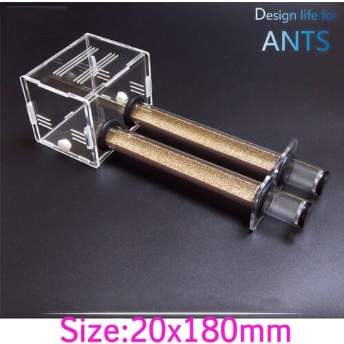 Wholesale Double Test Tube Concrete Ant Nest Sands Edition 20mm Slub Nest Ant Bionic Nest Workshop Ant Farm