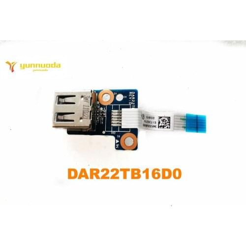 Original for HP G4 G4-1000 G6 G6-1000 G7 G4-1125DX 1015 HSTNN-Q72C HSTNN-Q68C USB Board 643502-001 DAR22TB16D0 tested good free