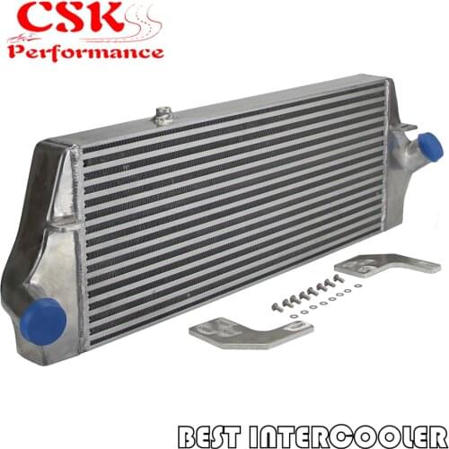 Front mount aluminum intercooler for Ford Focus ST225 Mk2 Gen3 (Generation 3) Silver / Black
