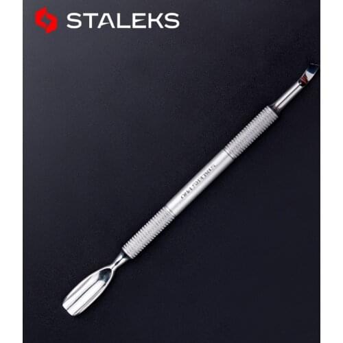 Professional Finger Push Double Heads Nail Art Cuticle Pusher Stainless Steel Secrity Remove Nail Dead Skin Manicure Tool