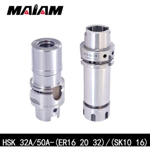 High precision 0.002 high speed g2.5/36000rpm HSK32A HSK40A hsk50a ER SK ER16 ER20 ER25 er32 SK10 SK16 collet chuck tool holder