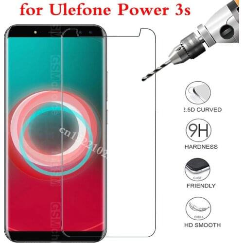 Tempered Glass for Ulefone Power 3s Screen Protector cover Explosion-proof Mobile phone Film for Ulefone Power 3 Case Glass