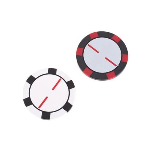 1pc Poker Chip Golf Ball Markers GREAT FATHERS DAY OR BIRTHDAY GIFT plastic New