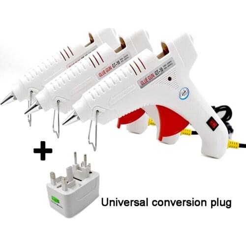 100V-240V Hot Melt Glue Gun with Glue Sticks DIY Thermo Mini Adhesive Glue Gun Repair Heat Tools Free Shipping