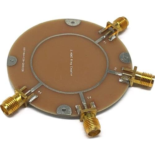 2.4GHZ Annular Coupler 3Db Bridge 3DB Directional Coupler Mixing Ring Coupler