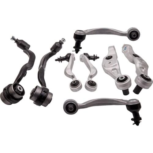 8 Pcs Front Upper & Lower Control Arm A-Arms for Lexus LS460 RWD Models 2007-2008
