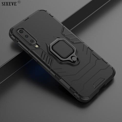 Luxury Magnetic Ring Car Case For Xiaomi Mi 8 9 SE mi8 mi9 A2 Lite Redmi 5 Plus 6 Pro Note 4 Stand Armor Full Mobile Phone Cover