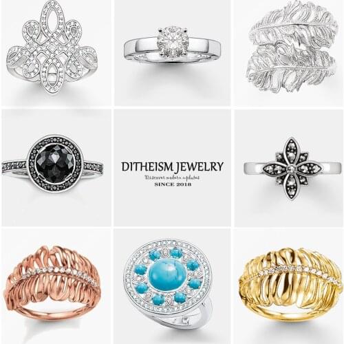 Ditheism Wedding Rings