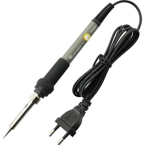 60W Adjustable Temperature 110V/220V Electric Soldering Iron Household Soldering Iron Rework Station Desoldering Repair Tool