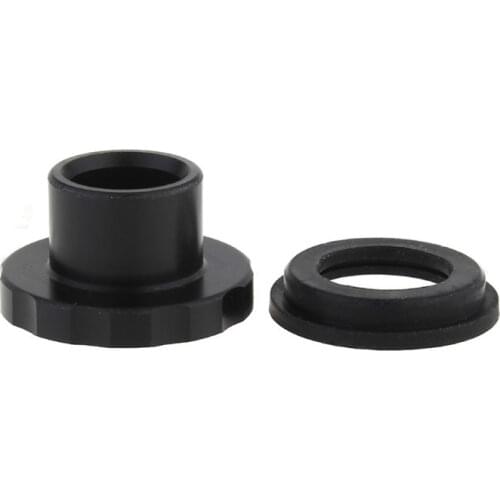 FATUBE1PCS POM Wide Bore for Cleito 120 Clearomizer 15mm / W/ Silicone Ring Pipette Dripper Straw joint