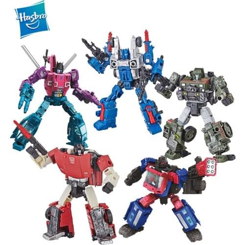 Hasbro Generations War For Cybertron Siege Deluxe Springer S36 WFC-S37 Brunt Weaponizer Hound And Red Alert Transformers Toys