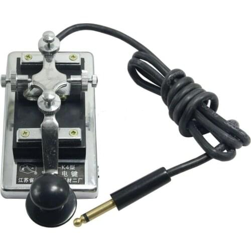 MORSE CODE TRAINER Shortwave HF Radio Telegraph Key CW Radio K4 Key Chamber Props