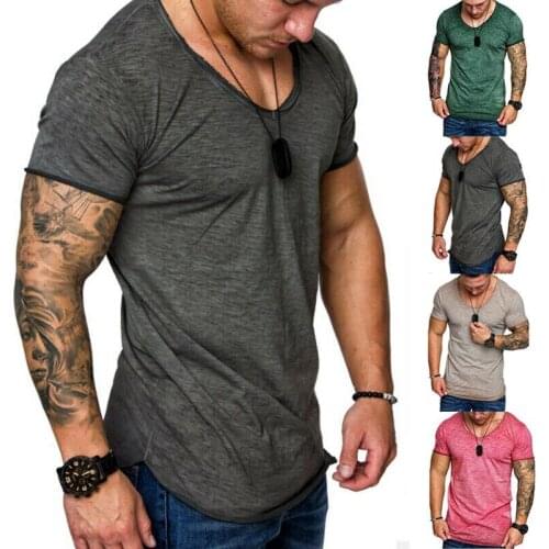 Men Collar Button T-Shirt Blouse Casual Shorts Cotton Long Sleeve Tops