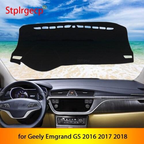 For Geely Emgrand GS 2016 2017 2018 Anti-Slip Mat Dashboard Cover Pad Sunshade Dashmat Car Accessories Styling Covers