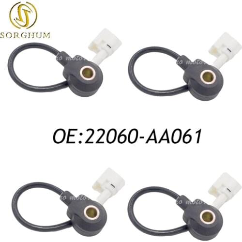 New 4pcs Front Knock Sensor 22060-AA061 For Subaru Legacy 1997 1998 1999 Forester 1998 Impreza 1996 1997 1998 22060AA061