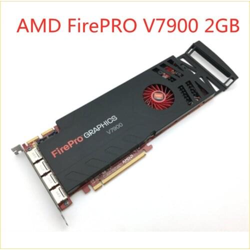 Original Graphics Card For AMD FirePRO V7900 2GB Professional Graphics Multi-screen Design 3D Modeling Rendering Graphics Card