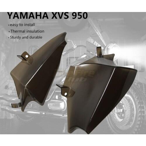 Motorcycle Air Deflector PVC Reflective Saddle Shields Air Heat Deflector For Yamaha Bolt 950 XV950 XVS 950 R/C SPEC 2014-2019